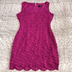 Fuchsia Guess Evening Dress